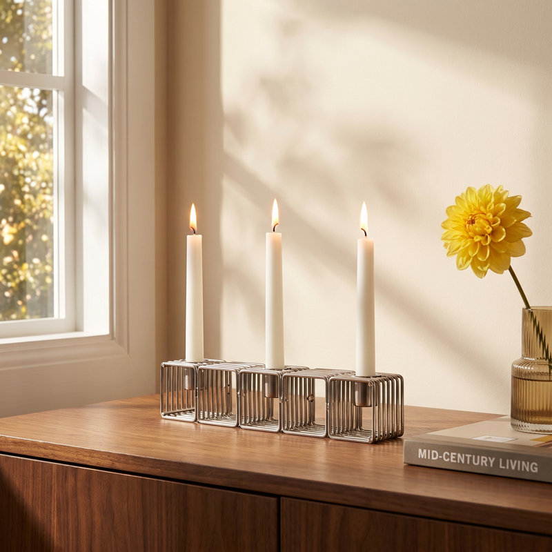 Paulding Wire Candle Holder Five