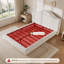 Base de lit grand nuage, cadre de lit plateforme tapissier en chenille moderne avec tête de lit à oreilles incurvée, conception de coussin moelleux épais, mobilier de chambre à profil bas, blanc, sommier non inclus-546296754-546296764