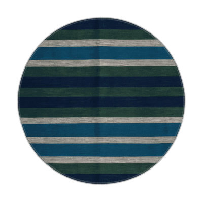 Tapis intérieur / extérieur bleu HorizontalStripes