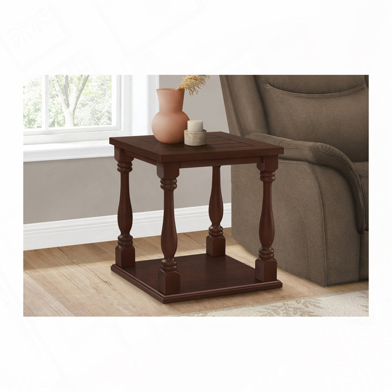 Table d'appoint avec rangement à 2 niveaux, table de bout, table d'appoint et table de chevet