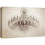 Impression sur toile de style lustre en cristal blanc de style victorien-93589406-93589407