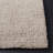 Abstract Hand Tufted Wool/Cotton Solid Color Rug in Light Brown-971103158