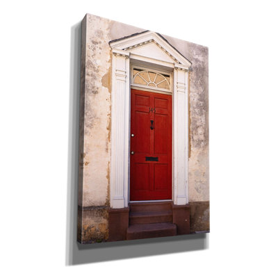 'Red Door' by Epic Portfolio, Canvas Wall Art