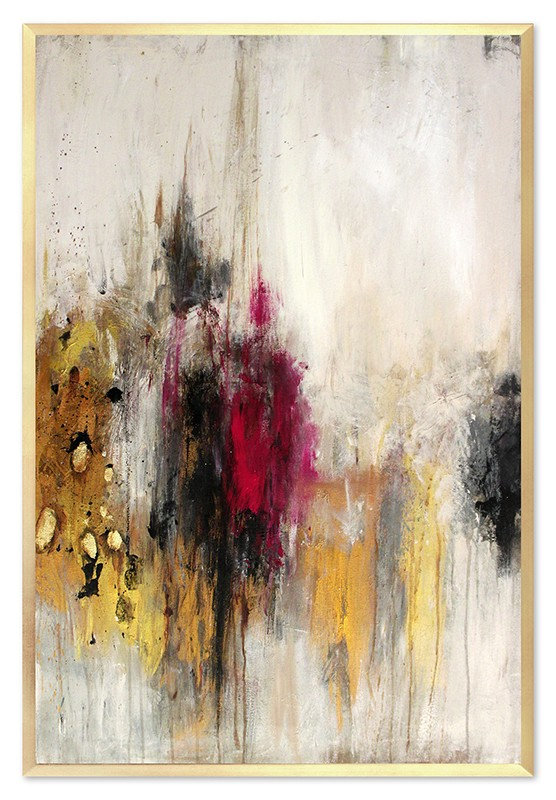 Abstraction - Wrapped Canvas Painting