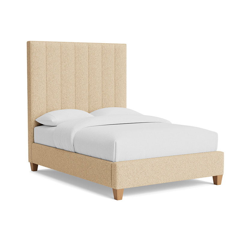 Bed, King, Berber - Dune, Natural
