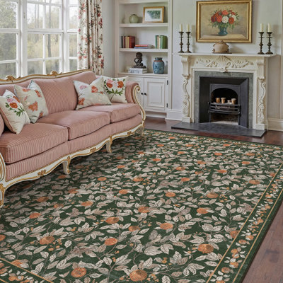  Tapis gris foncé Aurelle