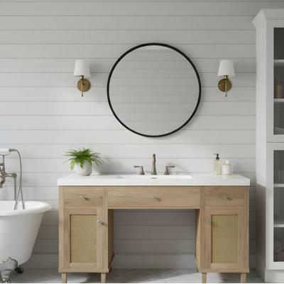 Meuble-lavabo accessible