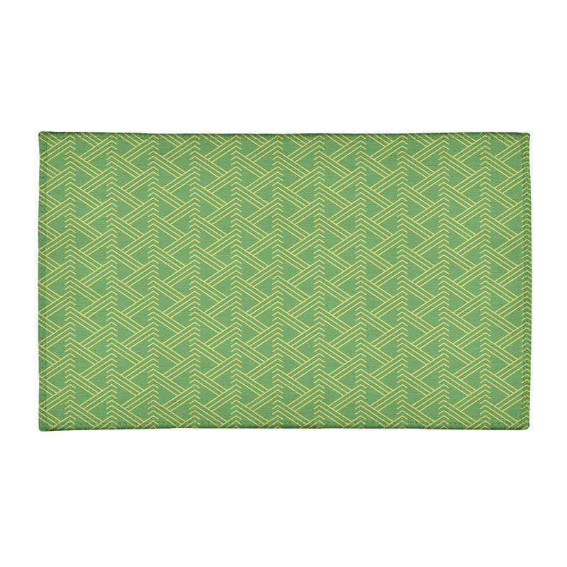 Chenille Geometric Indoor Rug, Rectangle 3' x 5'