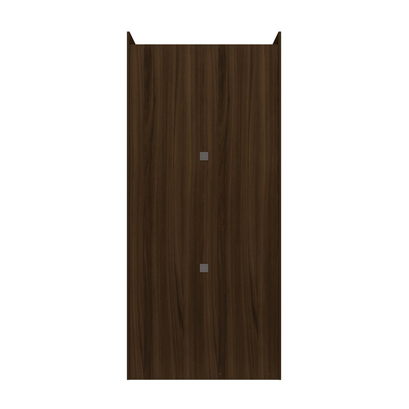 Aleece 35.98'' Closet System, Brown