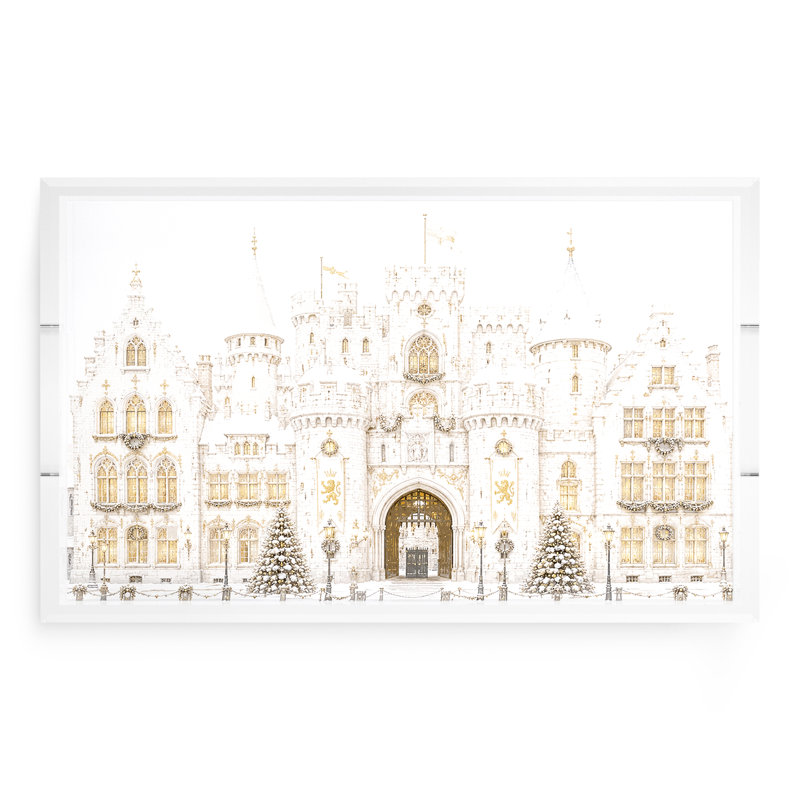 Acrylic Decorative Tray, 22.5" x 14.5"D
