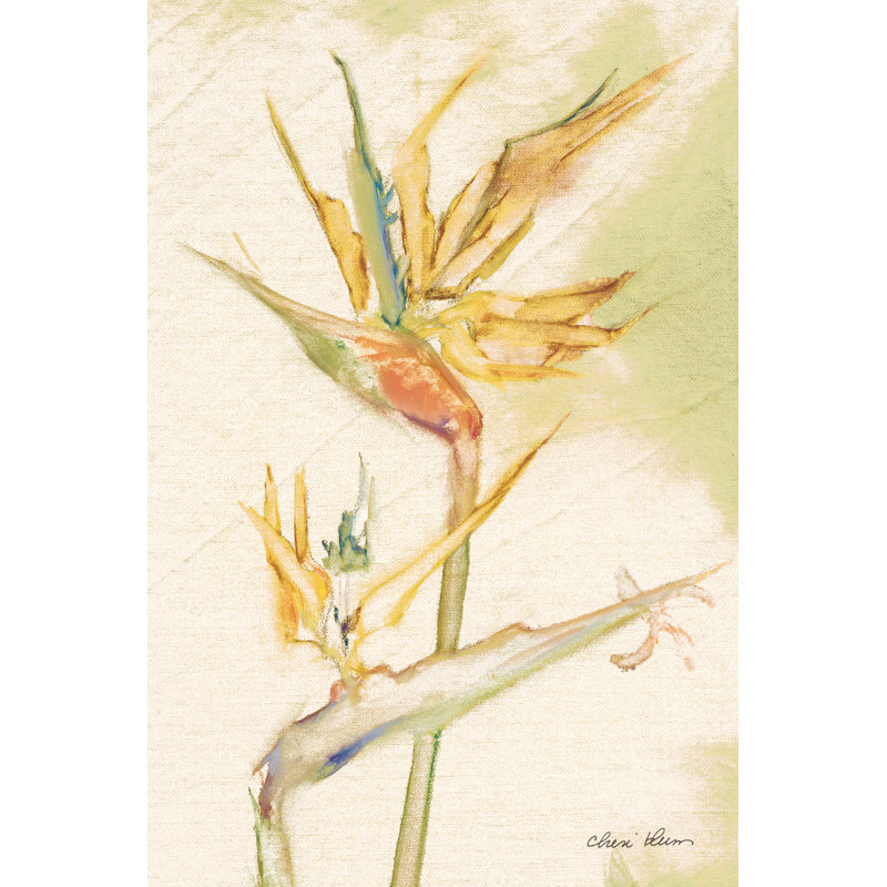 Lumière tropicale Floral II par Cheri Blum, H 48 po x l 32 po