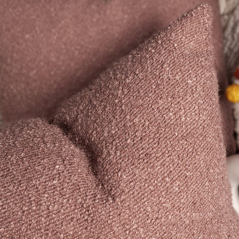 Housses de coussin décoratives douces texturées, Ocre