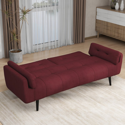 190.5Cm Pillow Top Arms Sofa Bed