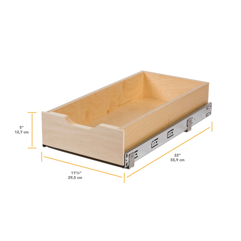 Tiroir , H 5 po x l 11,78 po x P 22 po