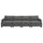 Anureet 4-Person Modular Sectional with Nailhead Trim-81152528