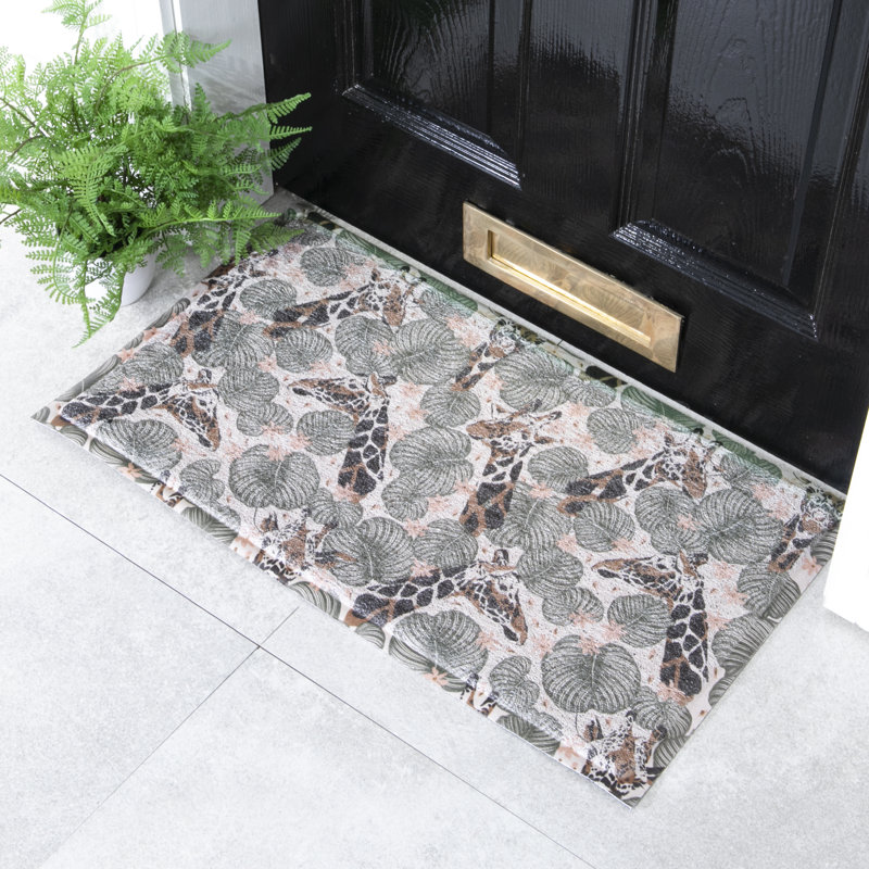 Aalivia Non-Slip No Pattern Doormat