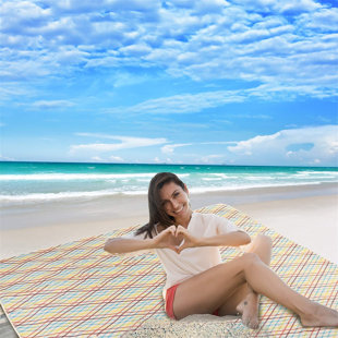 Polyester Picnic Blanket , Service for 6