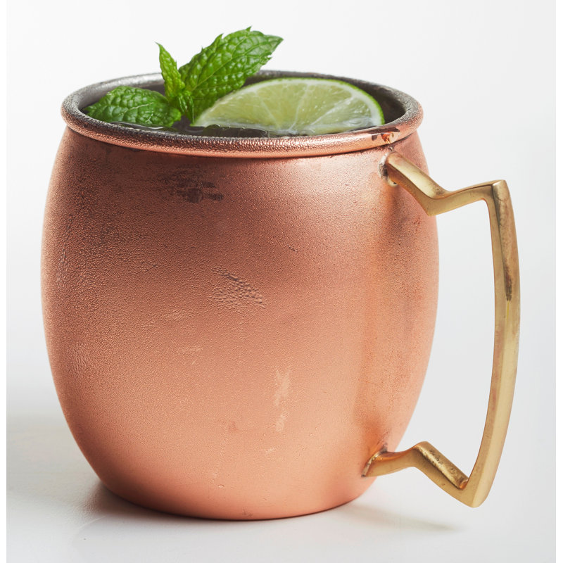 20oz. Stainless Steel Moscow Mule Mug Set