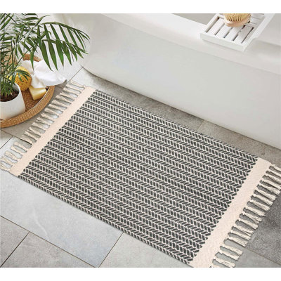 Tapis de salle de bain Boho