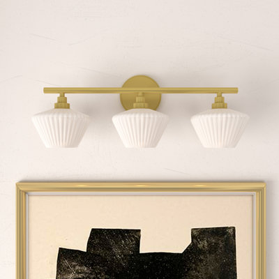 3 - Light Dimmable Bath Sconce