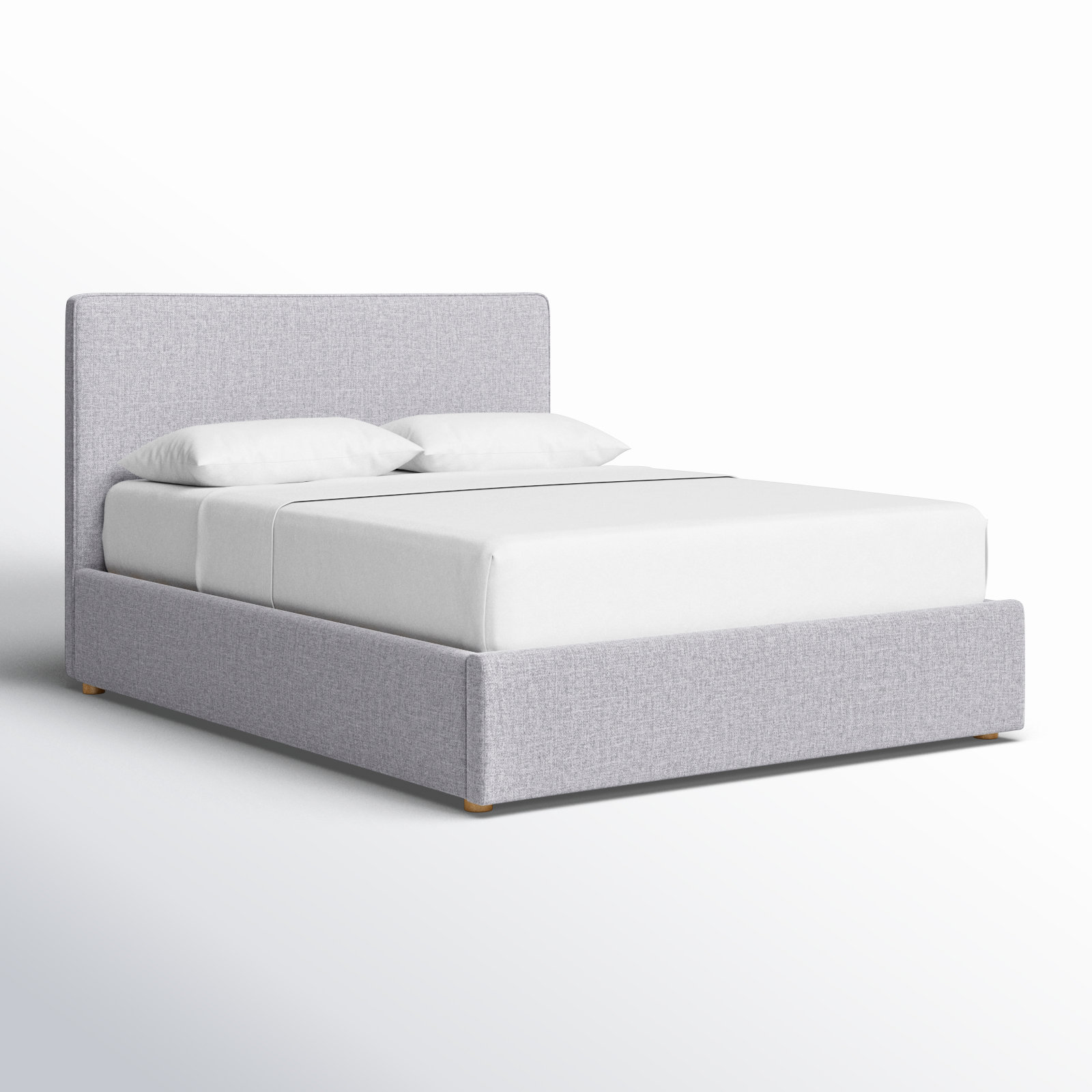 Barclay Linen Upholstered Storage Bed, Queen