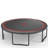 12FT Trampoline Pumpkin- Black Red