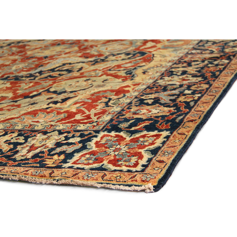 Antique Weave Serapi Wool Oriental Area Rug, Rectangle 8' x 10'