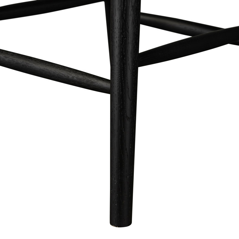 Lewis Stool, Black, Counter Stool (24" Seat Height)