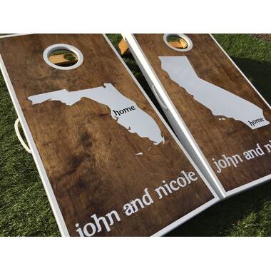 Detroit Lions Version 2 Cornhole Wraps - Set of 2 - Custom