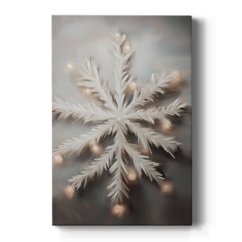 Art des Fêtes de Noël - Toile tendue avec châssis - Série 2-CCDXCV, H 12 po x l 8 po