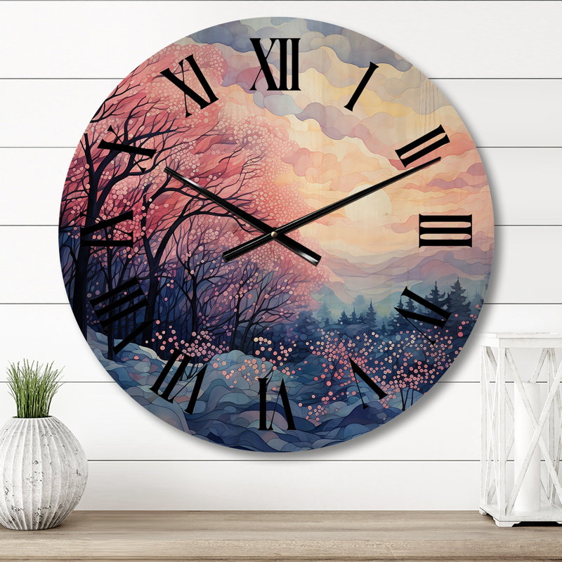 Horloge murale Niclole, Moyenne