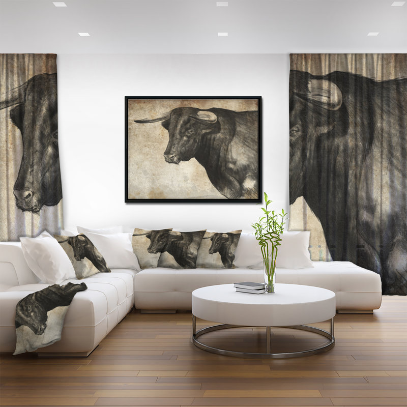 Reproduction de peinture à l'huile sur toile tendue, H 30 po x l 40 po x P 1,5 po