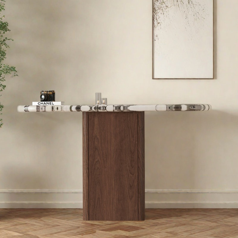 Console moderne minimaliste, H 33,5 po x l 39,4 po x P 15,7 po