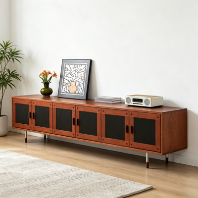 Retro Brown TV Cabinet