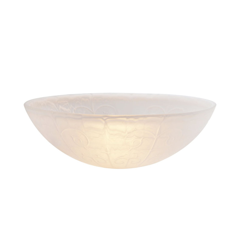 Abat-jour d'intérieur en verre 15,75 "