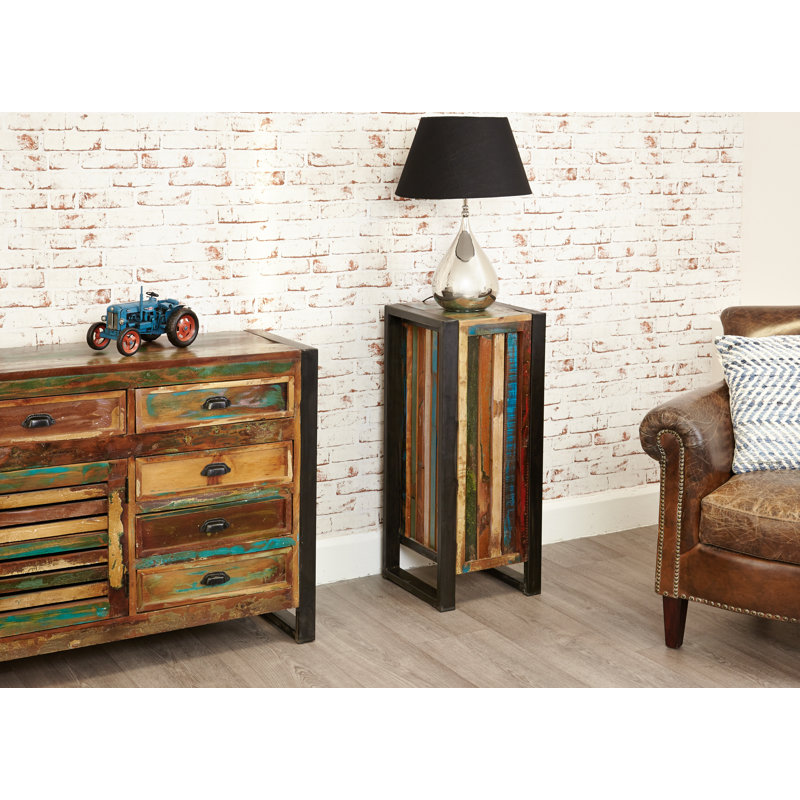 Burhardt Solid Wood Sled End Table