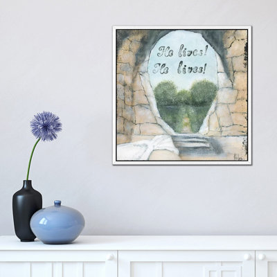He Lives by Ashley Bradley - Painting on Canvas