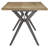 Etna 6-Person Solid Wood Trestle Dining Set