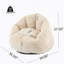 Fauteuil à billes d'intérieur de style fauteuil confortable, beige