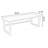 Nut-brown+Black Rectangular Solid Wood+Iron desk-791858554