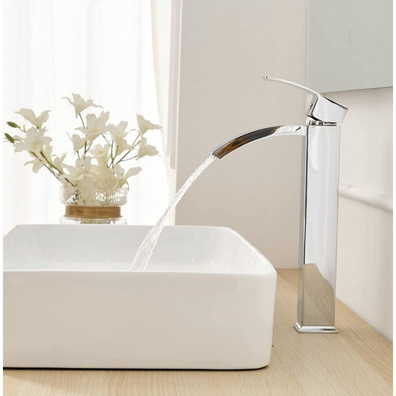 Robinet de lavabo vasque Waterfall, Chrome