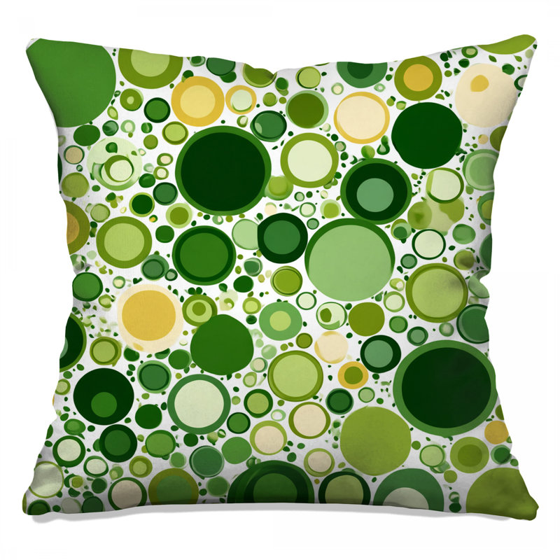 Coussin Circles, 20 po x 20 po