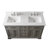 Currahee Free-standing Double Bathroom Vanity-1947958676