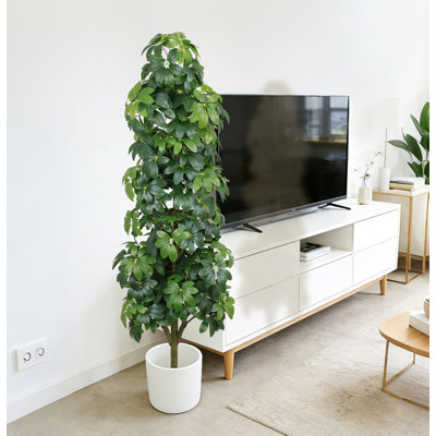 6FT Artificial Tree Realistic Faux Tree, Suitable for Indoor and Outdoor Decoration ,1pc/set