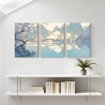 Paysage et nature Cherry Blossom Lake