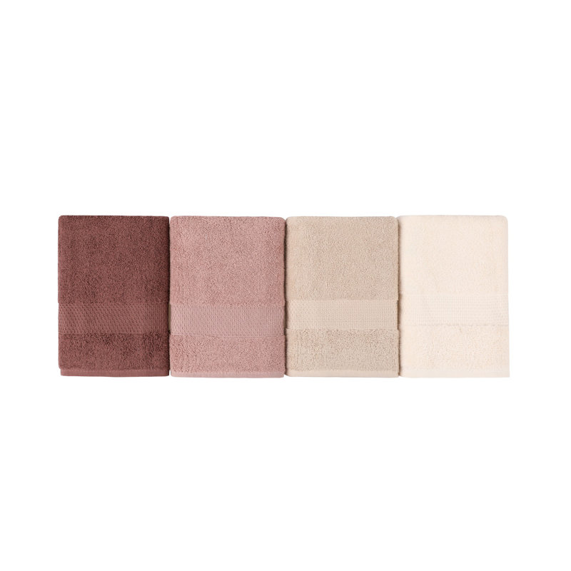 Midweight Hand Towel, Cream/Beige/Brown