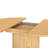 47-62" Solid Wood Round Extendable Dining Table