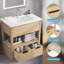 30" Bathroom Vanity With Sink Top,bathroom Cabinet With Open Storage Shelf And Two Drawers