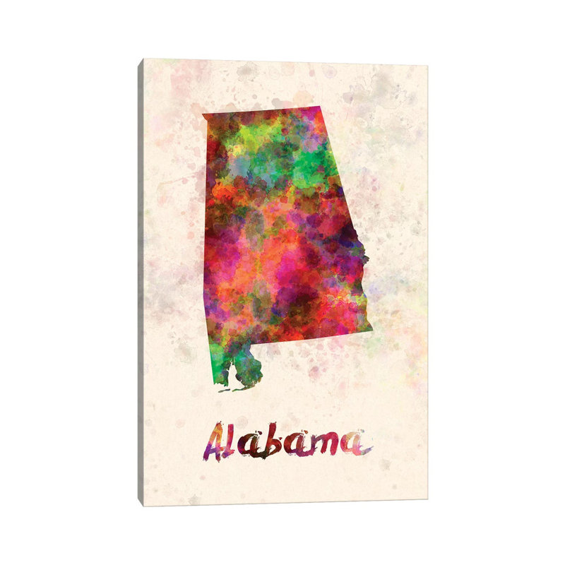 Alabama by Paul Rommer - Wrapped Canvas Painting, 101.6 cm H x 66.04 cm W