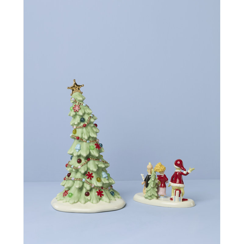 Lenox Who-Ville Light-Up Tree Figurine 2-Piece Set